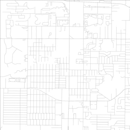 ROAD MAP OF EGYPT LAKE LETO, FLORIDA BY MAPBAKES