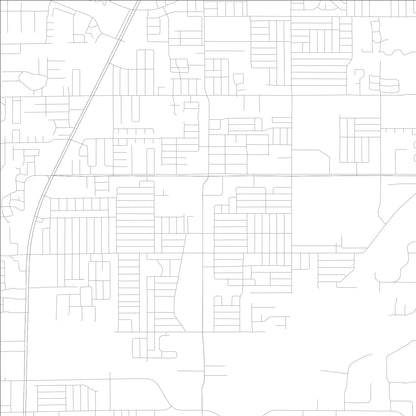 ROAD MAP OF ELFERS, FLORIDA BY MAPBAKES