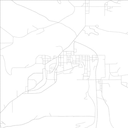 ROAD MAP OF FRENCH LICK, INDIANA BY MAPBAKES