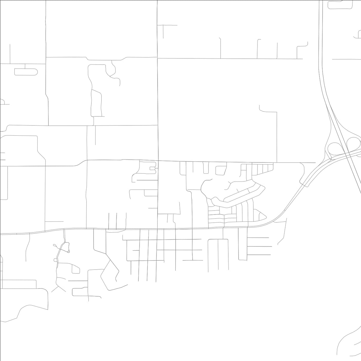 ROAD MAP OF ELLENTON, FLORIDA BY MAPBAKES