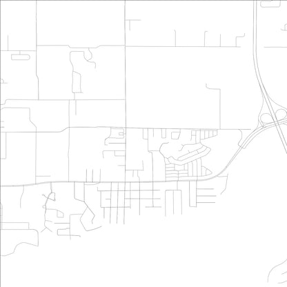 ROAD MAP OF ELLENTON, FLORIDA BY MAPBAKES