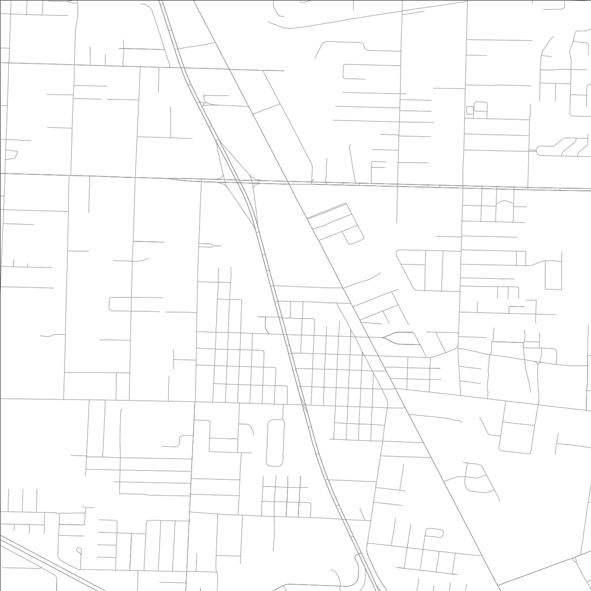 ROAD MAP OF ENSLEY, FLORIDA BY MAPBAKES