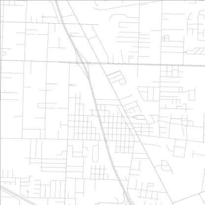 ROAD MAP OF ENSLEY, FLORIDA BY MAPBAKES