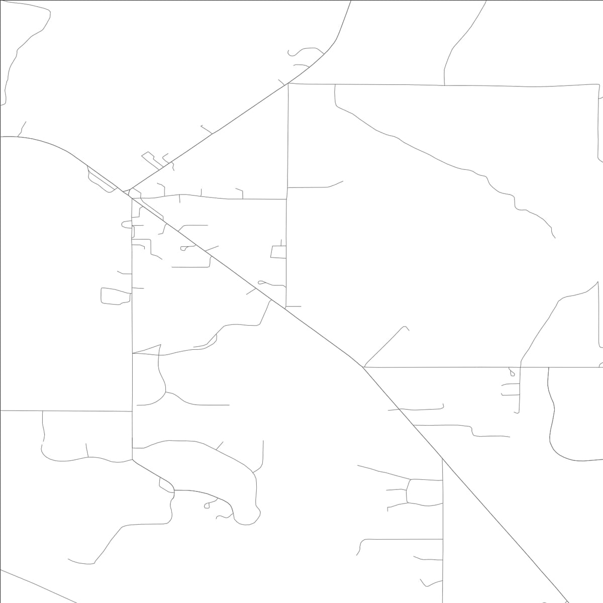 ROAD MAP OF SWAN VALLEY, IDAHO BY MAPBAKES