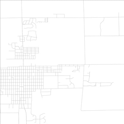 ROAD MAP OF GARRETT, INDIANA BY MAPBAKES