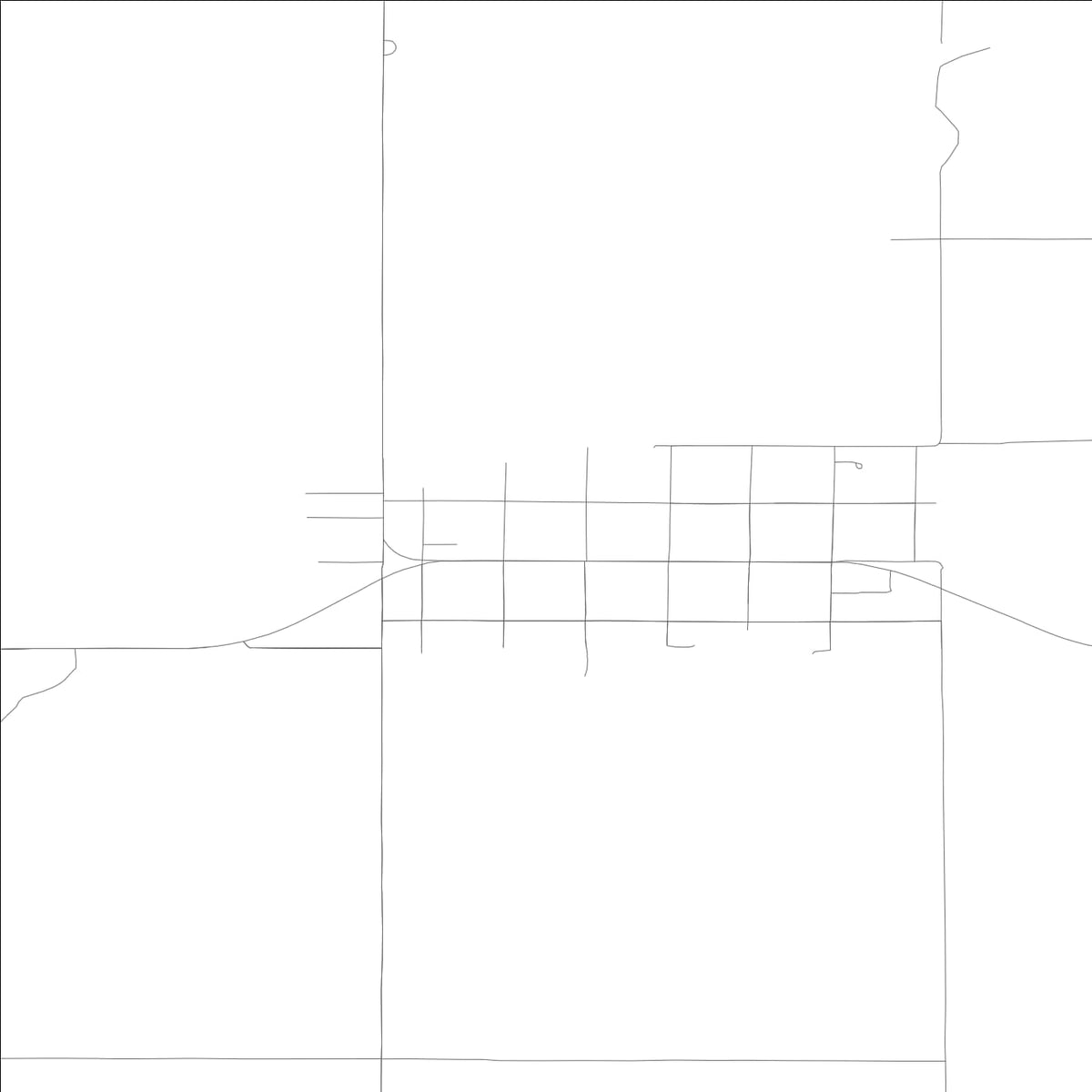 ROAD MAP OF TETON, IDAHO BY MAPBAKES
