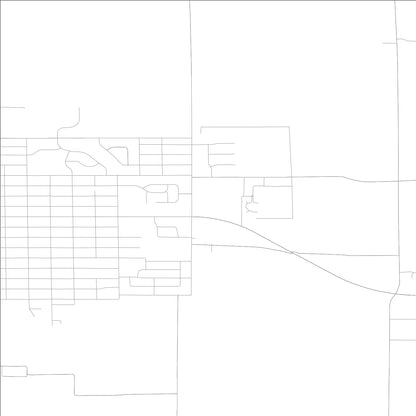 ROAD MAP OF GAS CITY, INDIANA BY MAPBAKES