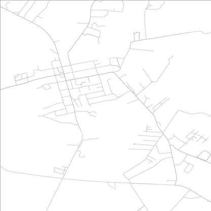 ROAD MAP OF HARDINSBURG, KENTUCKY BY MAPBAKES