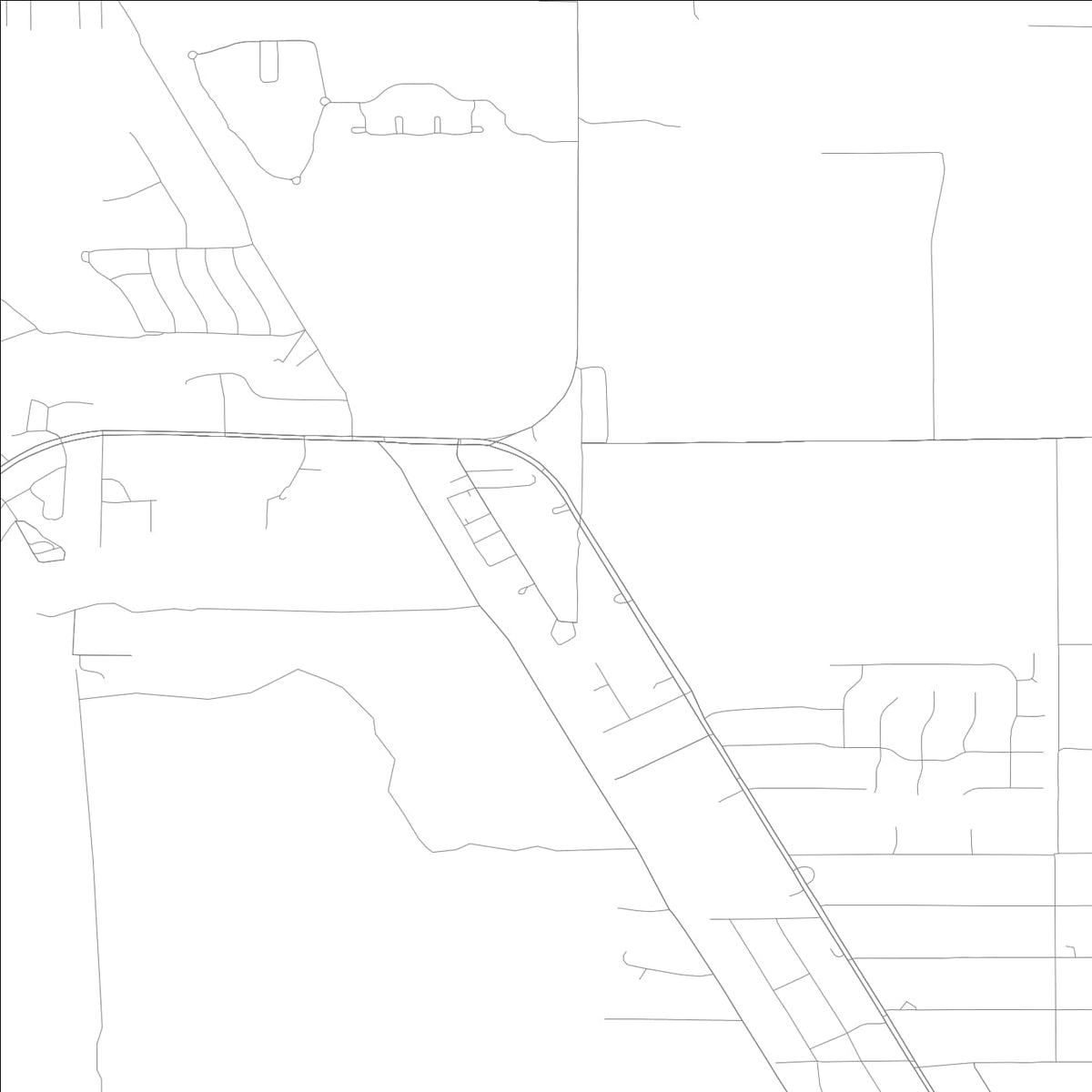ROAD MAP OF FANNING SPRINGS, FLORIDA BY MAPBAKES