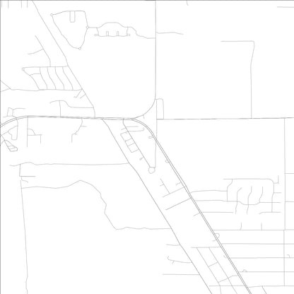 ROAD MAP OF FANNING SPRINGS, FLORIDA BY MAPBAKES