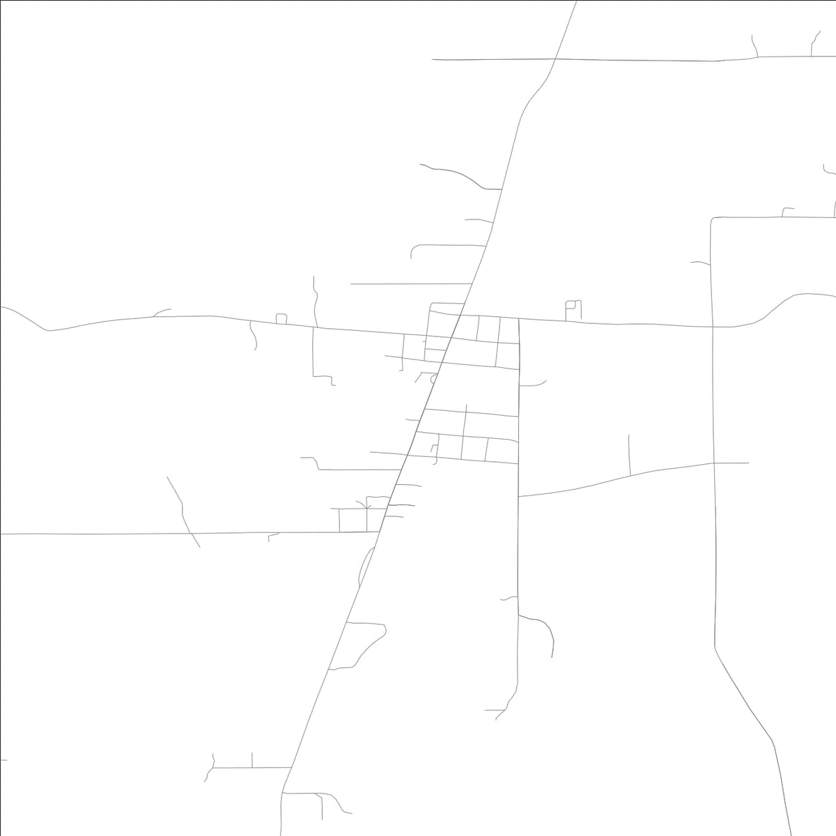ROAD MAP OF GENTRYVILLE, INDIANA BY MAPBAKES