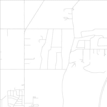 ROAD MAP OF TYHEE, IDAHO BY MAPBAKES