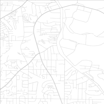 ROAD MAP OF FAIR OAKS, GEORGIA BY MAPBAKES