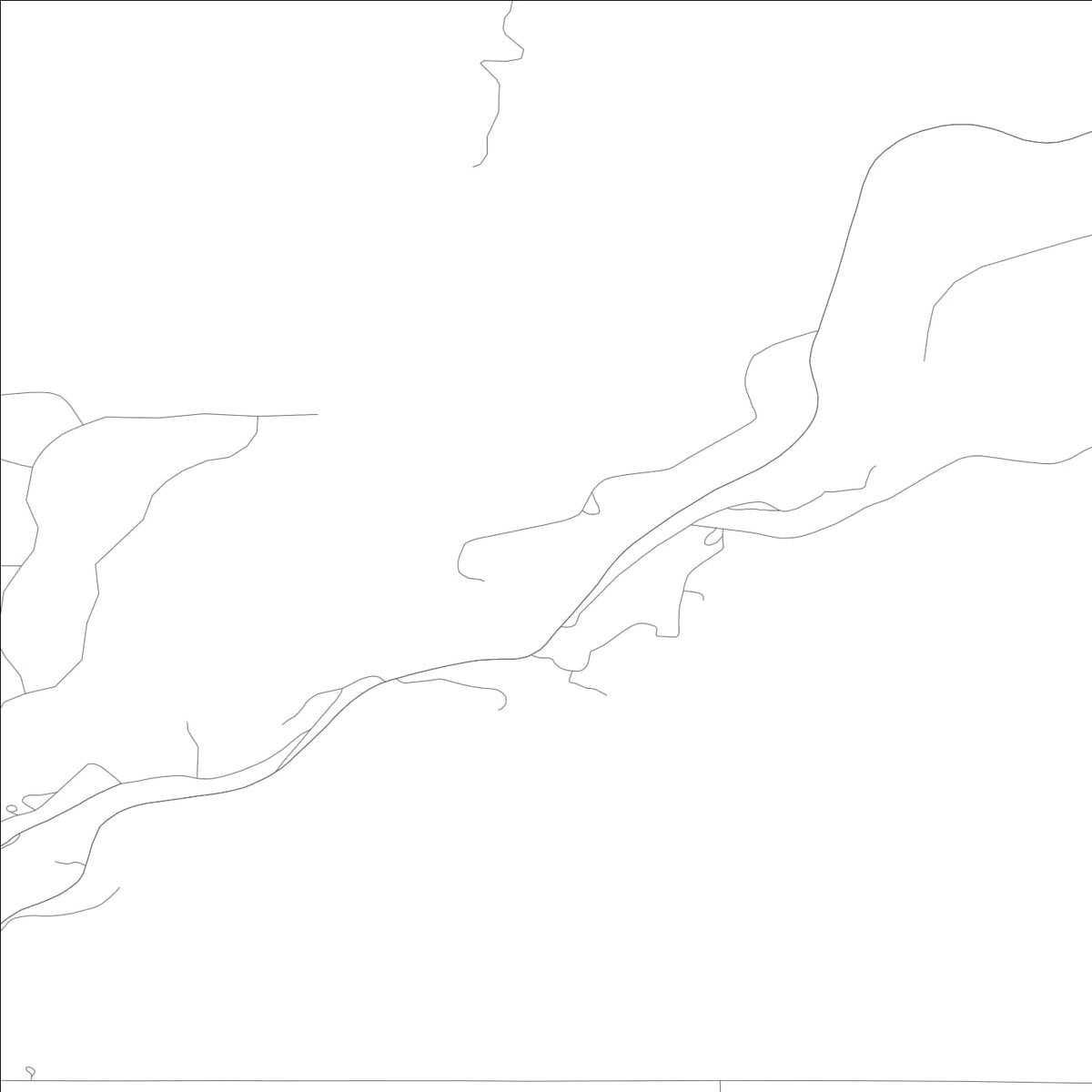ROAD MAP OF WARM RIVER, IDAHO BY MAPBAKES