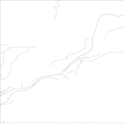 ROAD MAP OF WARM RIVER, IDAHO BY MAPBAKES