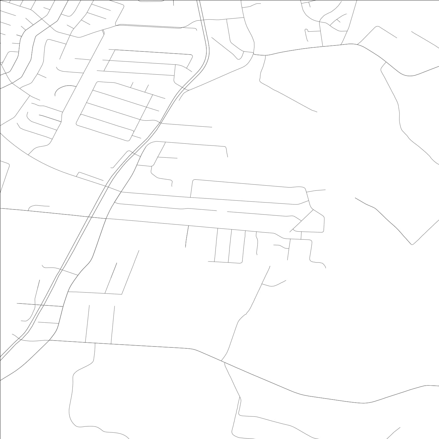 ROAD MAP OF HEBRON ESTATES, KENTUCKY BY MAPBAKES