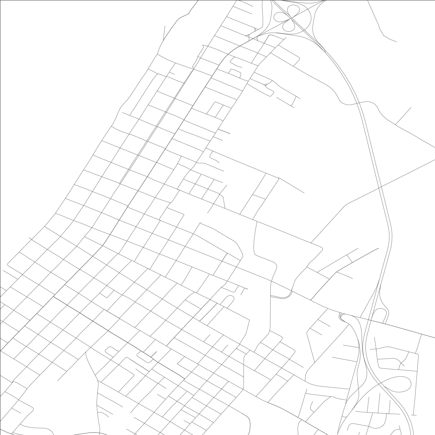 ROAD MAP OF HENDERSON, KENTUCKY BY MAPBAKES