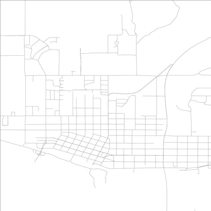 ROAD MAP OF WEISER, IDAHO BY MAPBAKES