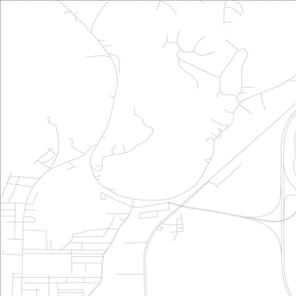 ROAD MAP OF GREENDALE, INDIANA BY MAPBAKES