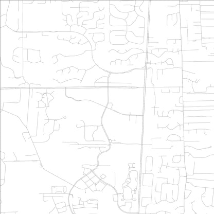 ROAD MAP OF FLEMING ISLAND, FLORIDA BY MAPBAKES