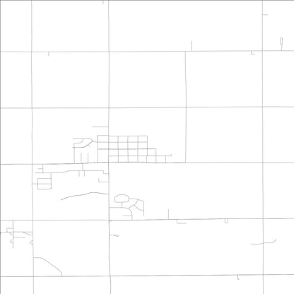 ROAD MAP OF WILDER, IDAHO BY MAPBAKES