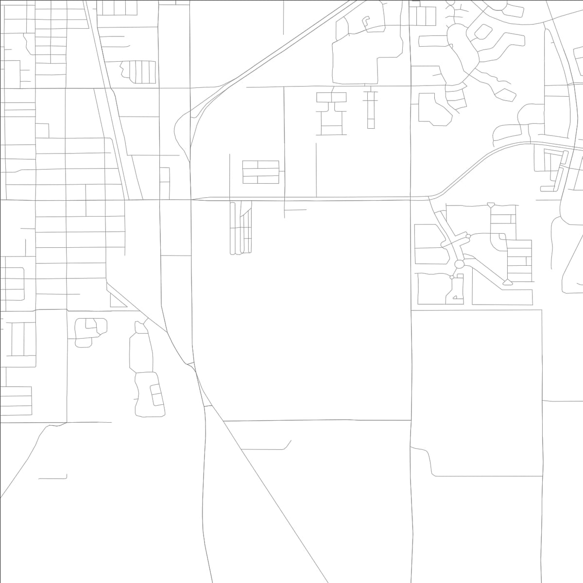 ROAD MAP OF FLORIDA CITY, FLORIDA BY MAPBAKES