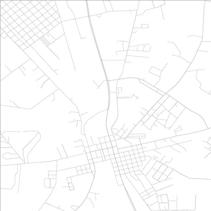 ROAD MAP OF FOLKSTON, GEORGIA BY MAPBAKES