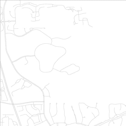 ROAD MAP OF FLORIDA GULF COAST UNIVERSITY, FLORIDA BY MAPBAKES