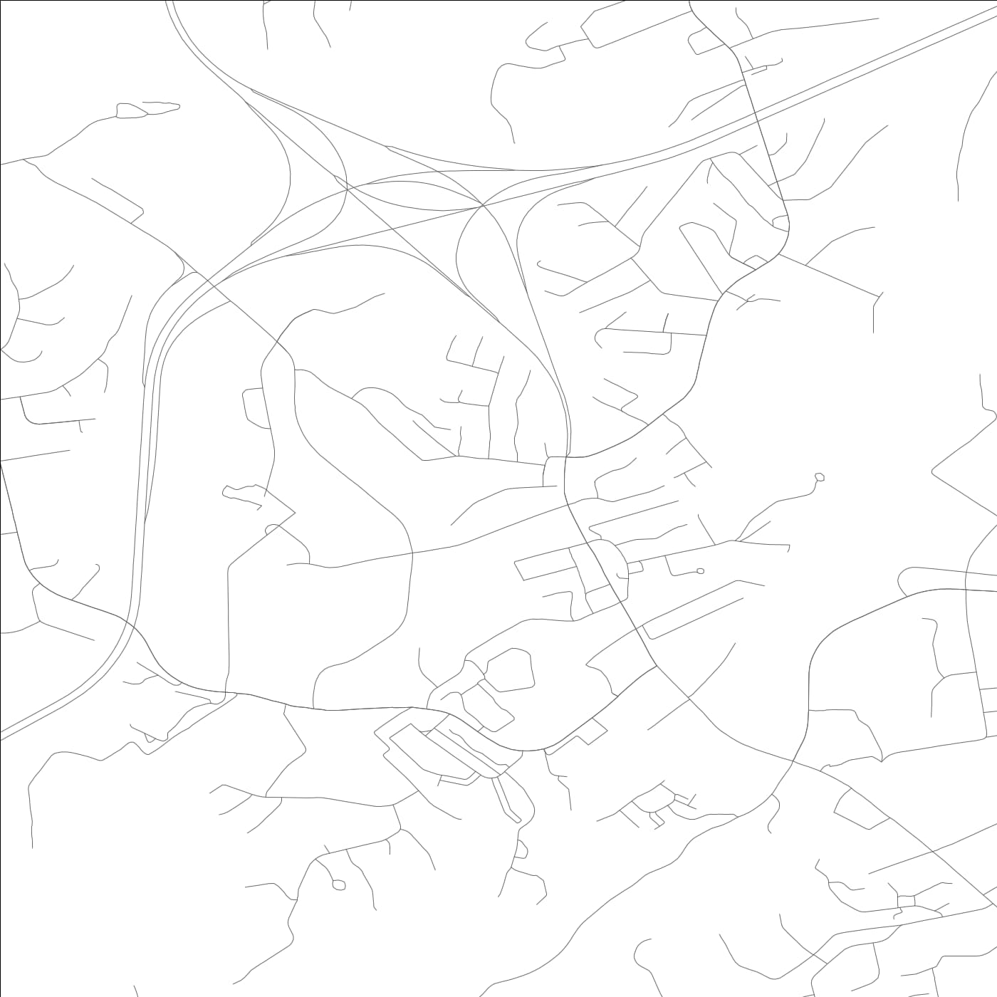 ROAD MAP OF HIGHLAND HEIGHTS, KENTUCKY BY MAPBAKES