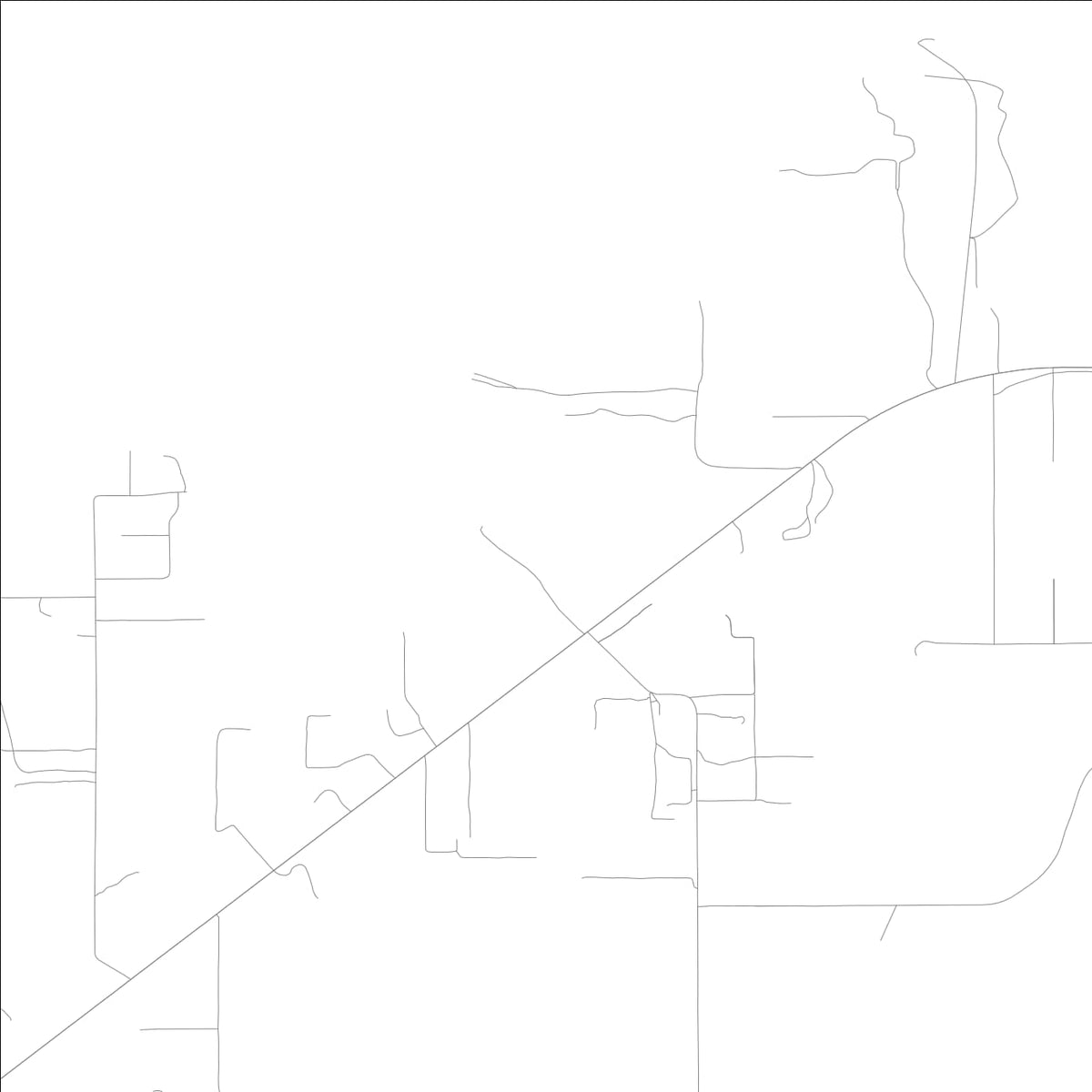 ROAD MAP OF FORT BRADEN, FLORIDA BY MAPBAKES