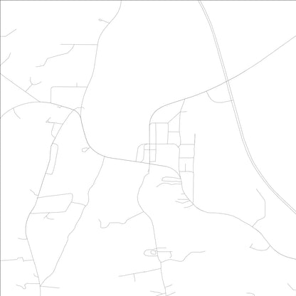 ROAD MAP OF FRANKLIN, GEORGIA BY MAPBAKES