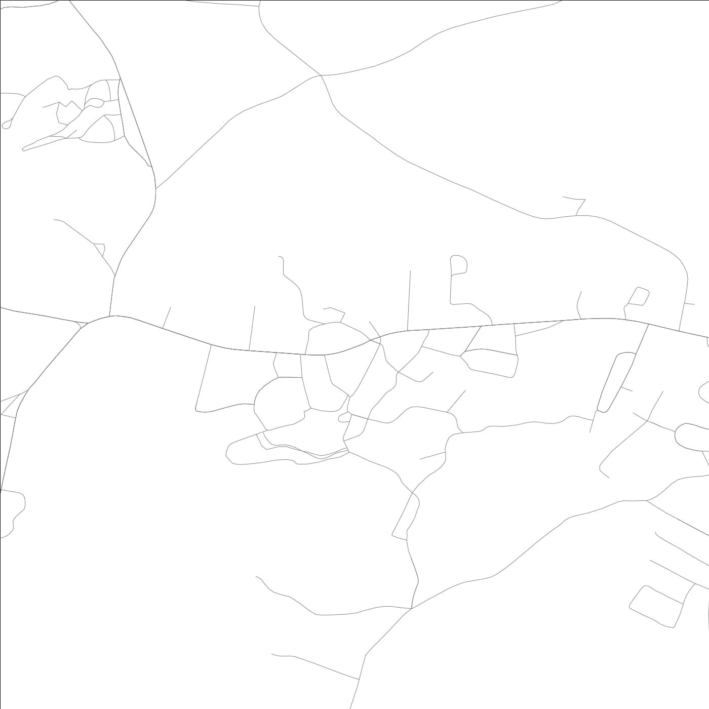 ROAD MAP OF FRANKLIN SPRINGS, GEORGIA BY MAPBAKES