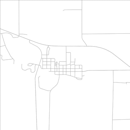 ROAD MAP OF GLEN ELDER, KENSUS BY MAPBAKES