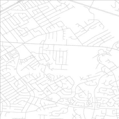 ROAD MAP OF HOUSTON ACRES, KENTUCKY BY MAPBAKES