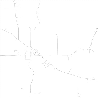 ROAD MAP OF HARDINSBURG, INDIANA BY MAPBAKES