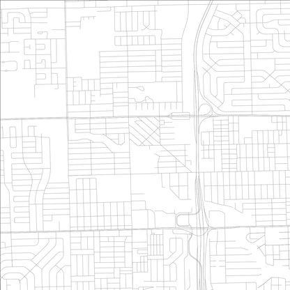 ROAD MAP OF FRANKLIN PARK, FLORIDA BY MAPBAKES