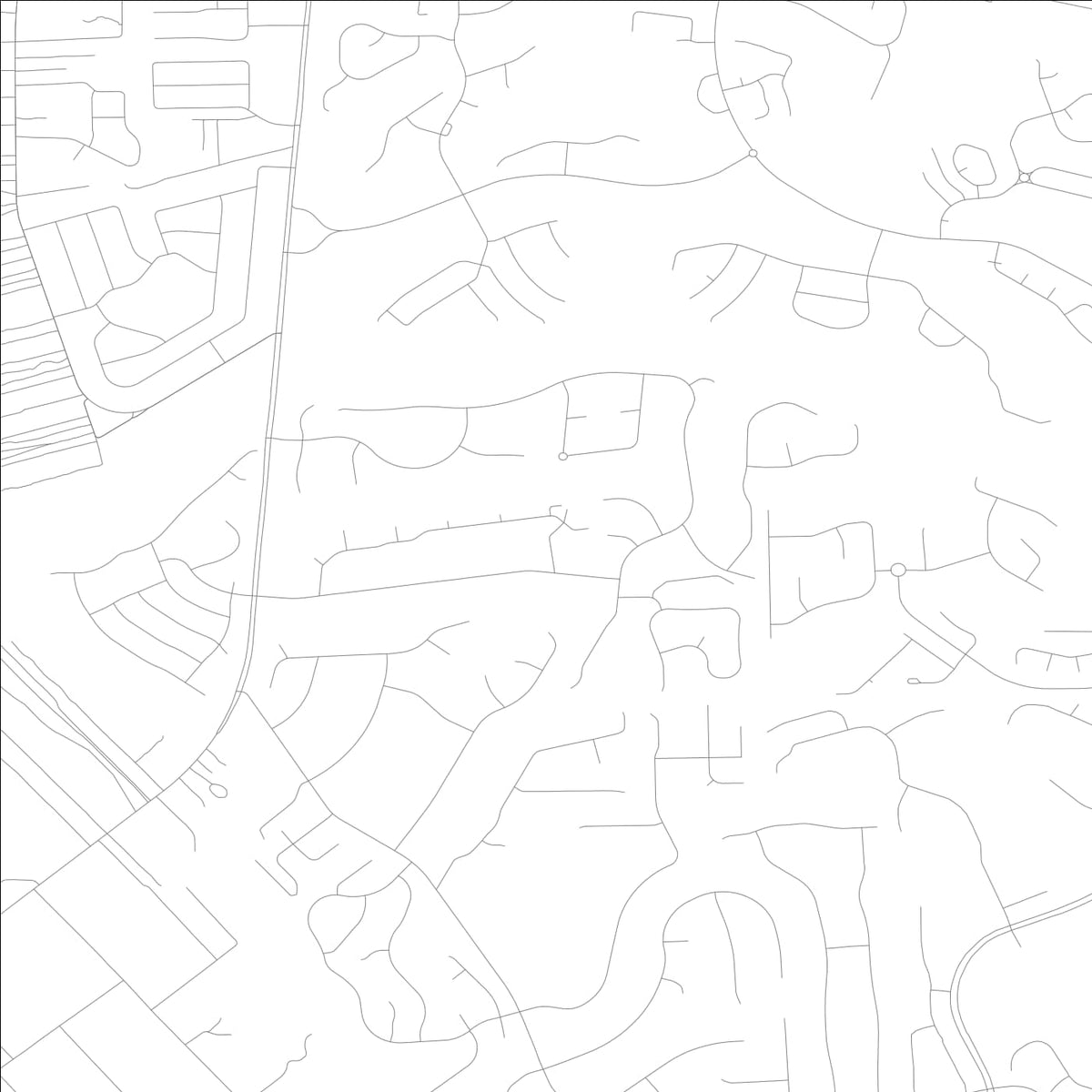 ROAD MAP OF FRUIT COVE, FLORIDA BY MAPBAKES