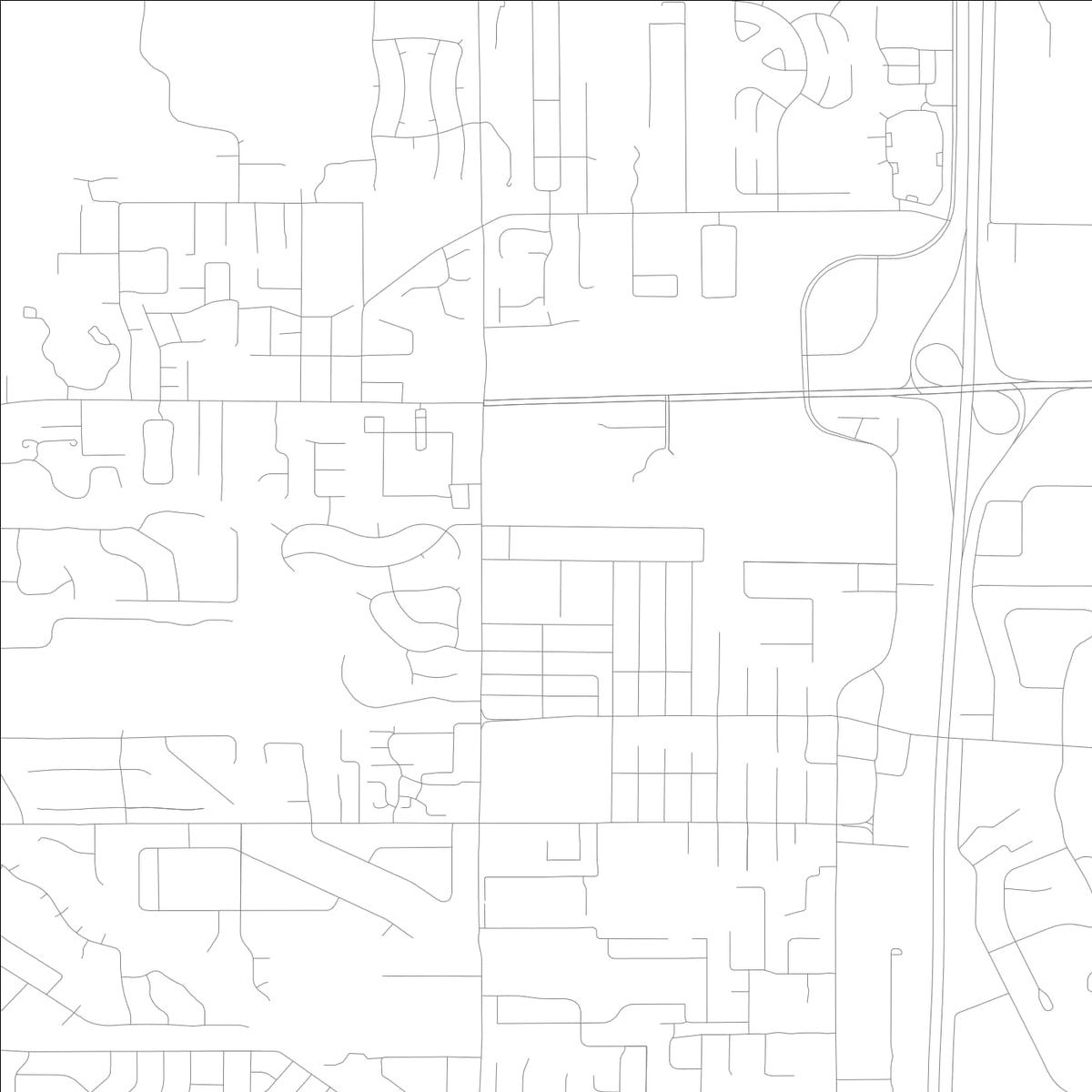 ROAD MAP OF FRUITVILLE, FLORIDA BY MAPBAKES