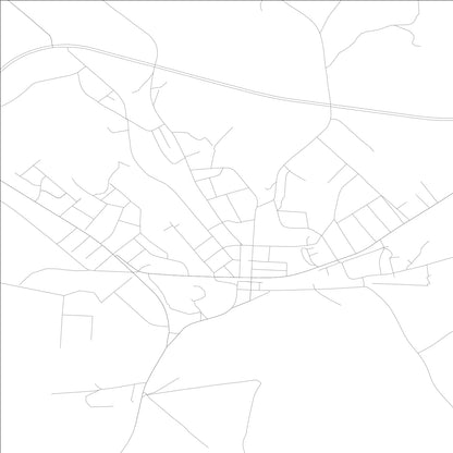 ROAD MAP OF GORDON, GEORGIA BY MAPBAKES