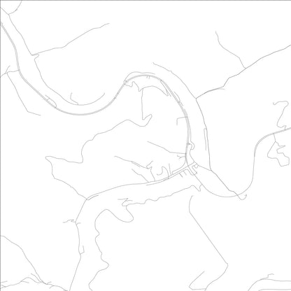 ROAD MAP OF JEFF, KENTUCKY BY MAPBAKES