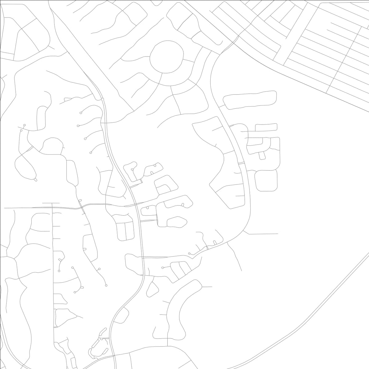 ROAD MAP OF GATEWAY, FLORIDA BY MAPBAKES