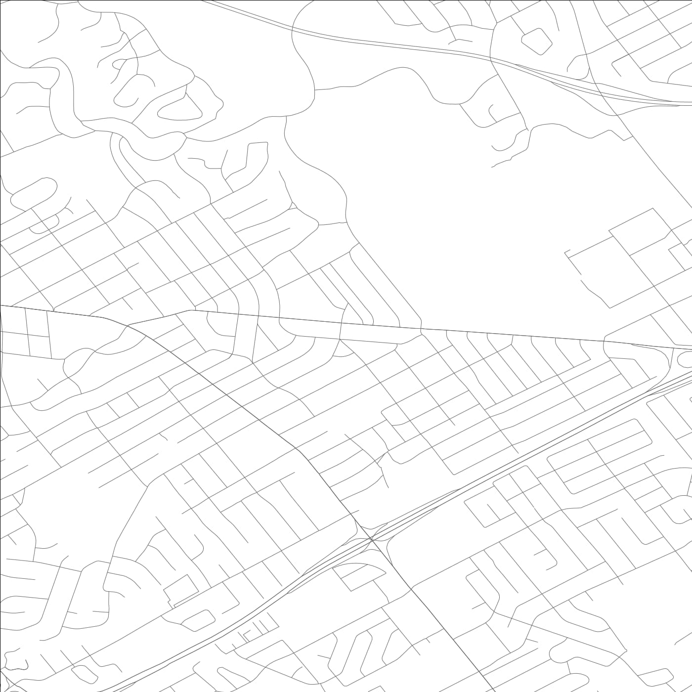 ROAD MAP OF KINGSLEY, KENTUCKY BY MAPBAKES