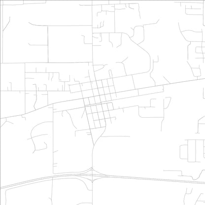 ROAD MAP OF GLEN ST MARY, FLORIDA BY MAPBAKES