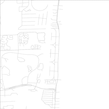 ROAD MAP OF GOLDEN BEACH, FLORIDA BY MAPBAKES