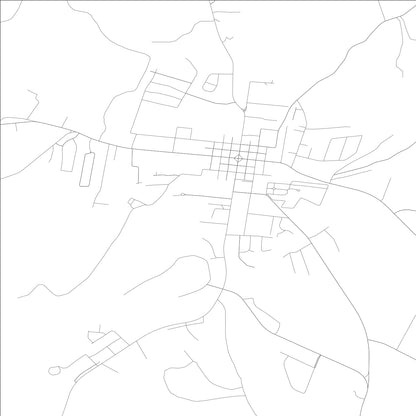 ROAD MAP OF LANCASTER, KENTUCKY BY MAPBAKES