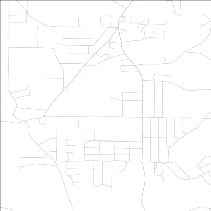 ROAD MAP OF HANNAHS MILL, GEORGIA BY MAPBAKES