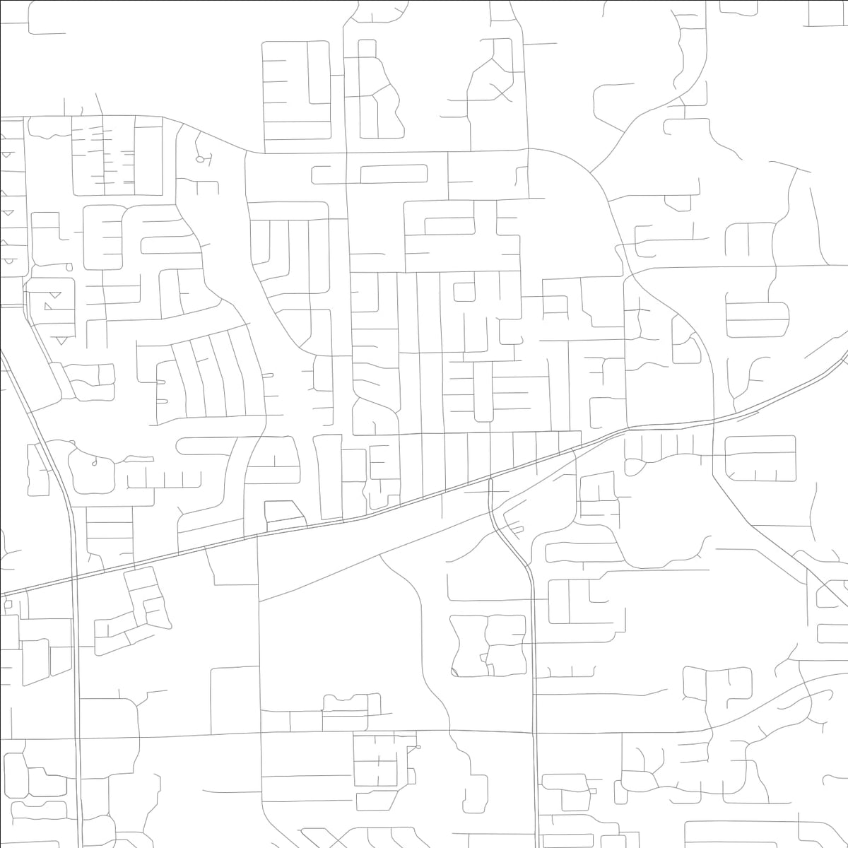 ROAD MAP OF GOLDENROD, FLORIDA BY MAPBAKES
