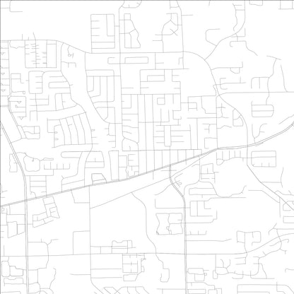 ROAD MAP OF GOLDENROD, FLORIDA BY MAPBAKES
