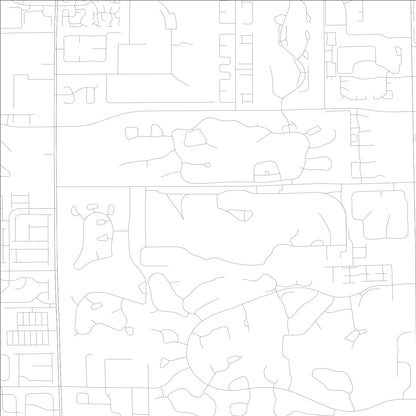 ROAD MAP OF GOLF, FLORIDA BY MAPBAKES