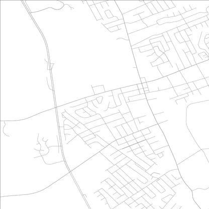 ROAD MAP OF LAWRENCEBURG, KENTUCKY BY MAPBAKES